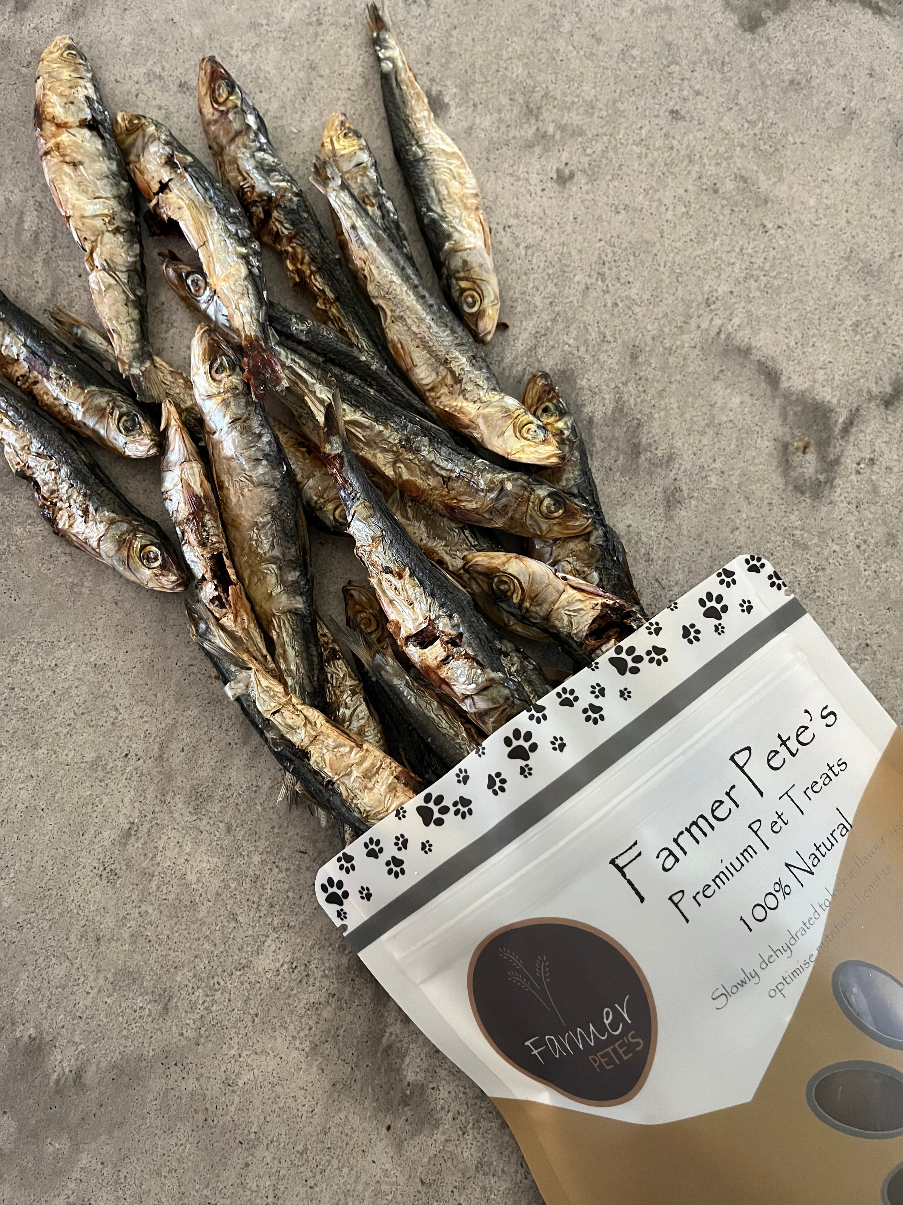 Dried fish dog treats best sale