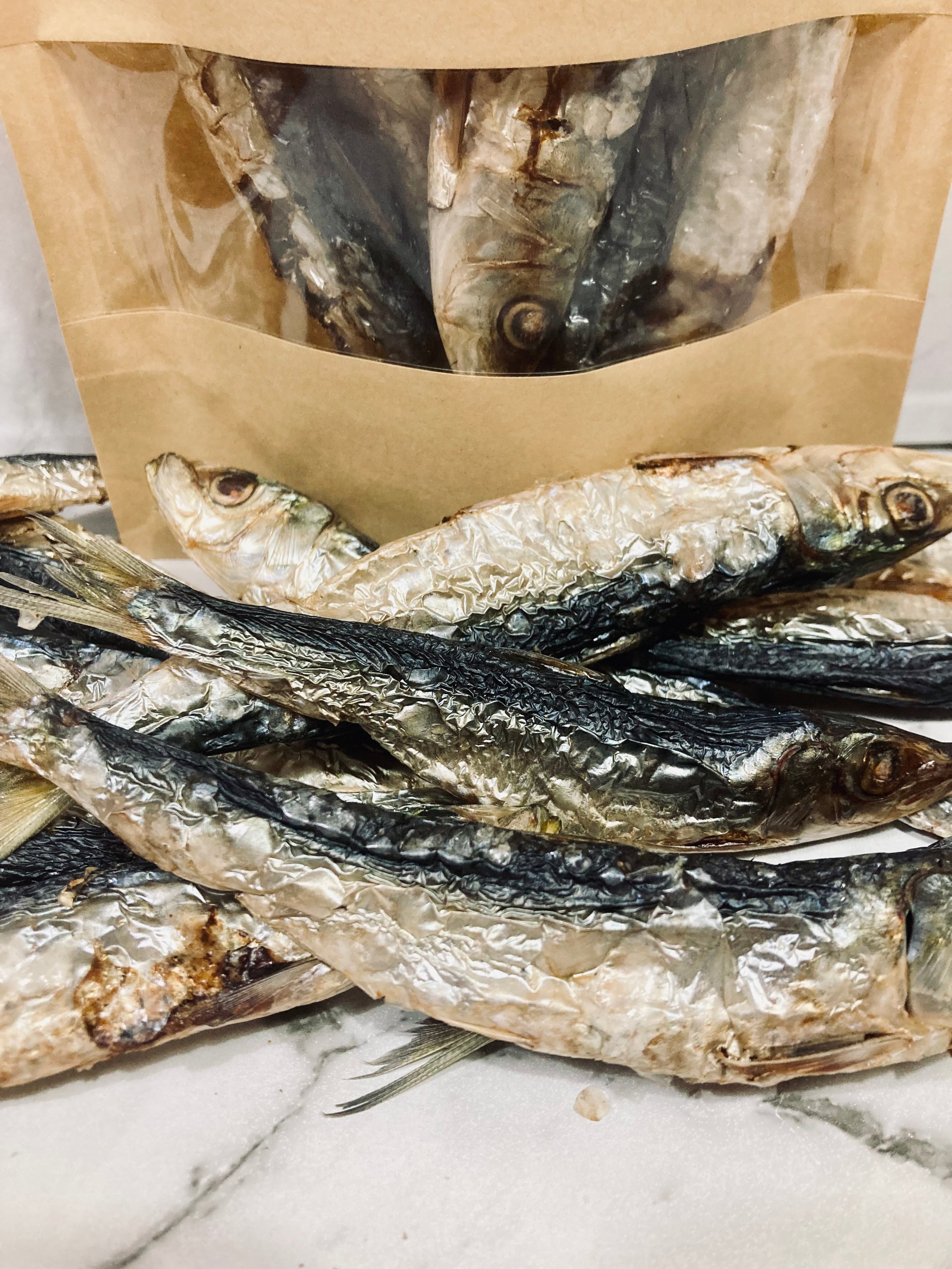 Dried fish dog outlet treats