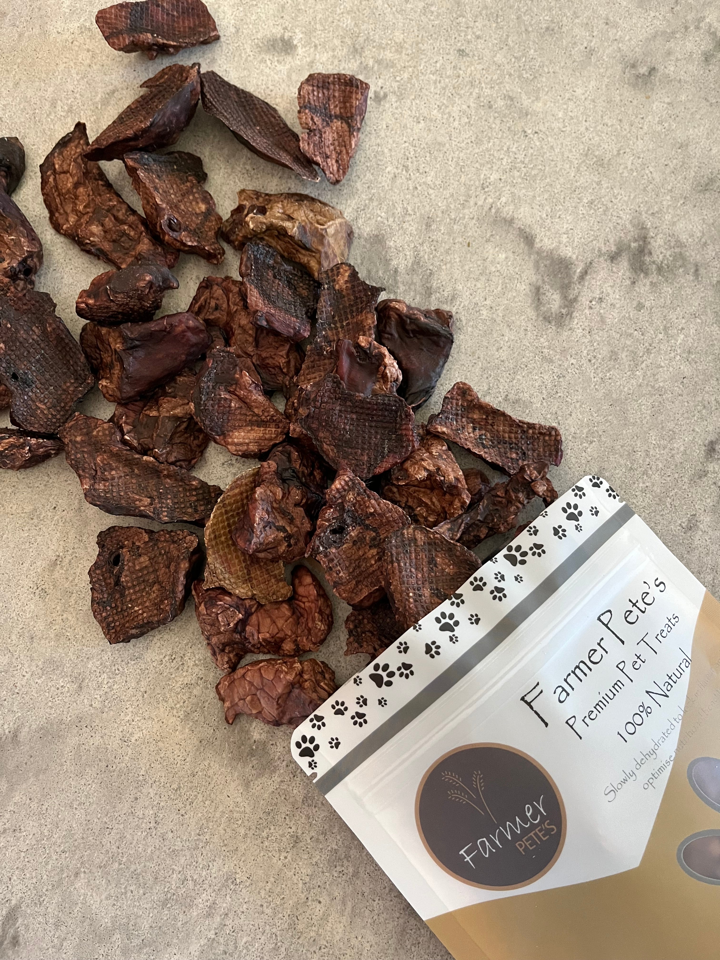 Premium Dehydrated Organ Meat Treats for Dogs Farmer Pete s