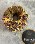 Donut with Flower Sprinkles 2 Pieces